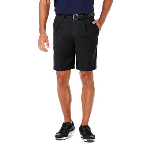 Haggar Men's Cool 18 Pro Regular Fit Pleated Front Short : Target