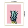 Amanti Art Pineapple art 1 by Vitor Costa Wood Framed Wall Art Print - 3 of 4