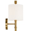 Crystorama Lighting Rachel 1 - Light Sconce in  Vibrant Gold - 3 of 4