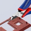 Knipex Round Head Multi Component Grips 77 22 115 Electronics Diagonal Cutters 4.53" : KNIPEX - 4 of 4