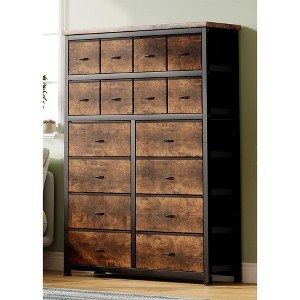 Tall Dresser For Bedroom, White Dressers & Chests Of Drawers With 16 ...