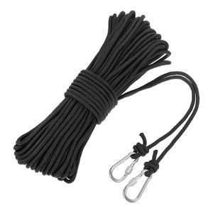 Unique Bargains Hollow Braided Polypropylene Anchor Rope with Hook for Marine Life Boat - 1 of 4