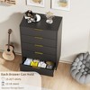 6/5/3 Drawer Dresser for Bedroom,  Wood Chest of Drawers, Fluted Dresser - 4 of 4