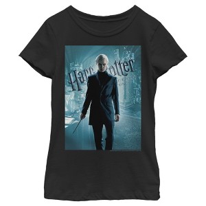 Girl's Harry Potter Half-Blood Prince Draco Poster T-Shirt - 1 of 3