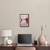 Art Remedy Burgundy over Lavender Retro Abstract Wall Art Framed - 2 of 4