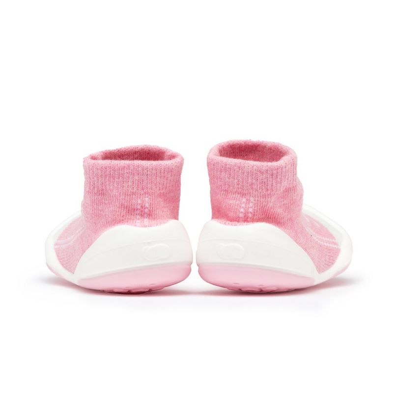 Komuello Toddler First Walk Sock Shoes - Sneakers Pink, 4 of 13