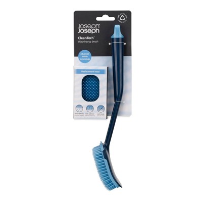 Joseph Joseph CleanTech Washing-up brush with replacement head - Blue