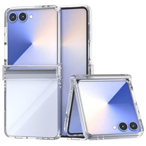 Entronix Case Compatible with Galaxy Z Flip 7 - [Hard Back] Clear Cover - 1 of 4