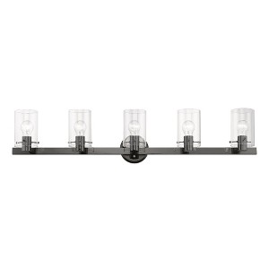 Livex Lighting Munich 5 - Light Vanity in  Black Chrome - 1 of 4
