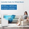 Portable Air Conditioners, 10000 BTU AC Unit Dehumidifier/Fan/Cool Mode, 3-In-1 Cools 450 Sq.Ft, Remote Control, 24H Timer, Window, Grey - 2 of 4