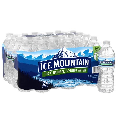 Ice Mountain Brand 100 Natural Spring Water 24pk 16 9 Fl Oz Bottles Target