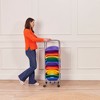 ECR4Kids Mobile Leaf Seat Cart, Silver - 3 of 4
