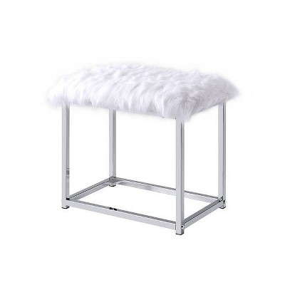 Coleen Chrome Vanity Set with Glass Top and Mirror