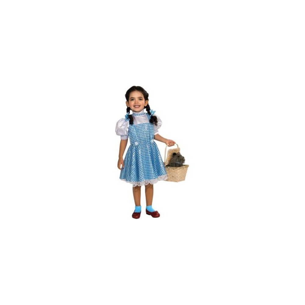 Halloween Kids' The Wizard of Oz Dorothy Halloween Costume Dress with Hair Bow M | Target