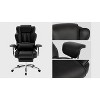 NicBex Luxury Boss Chair Office Chairs with Footrest&Lumbar Pillow,Ergonomics Computer Chair with Reclining High Back,Executive Office Chair - 4 of 4