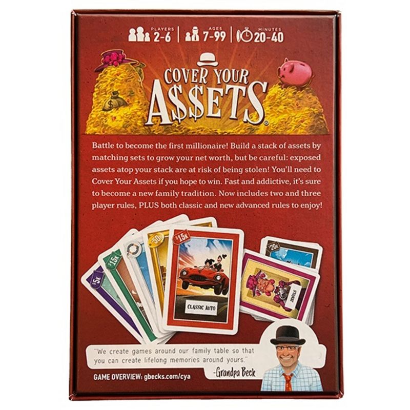 Grandpa Beck&#39;s Games Cover Your Assets Card Game, 3 of 11