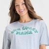 Short Sleeve Graphic Maternity T-Shirt - Isabel Maternity by Ingrid & Isabel™ Gray - 2 of 4