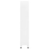 vidaXL Industrial Bookshelf White 31.5 in.x12.6 in.x70.9 in. Steel - 3 of 4