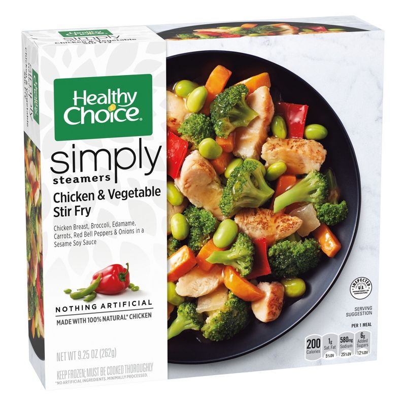 Healthy Choice Simply Steamers Frozen Chicken Vegetable Stir Fry - 9.25oz, 3 of 6