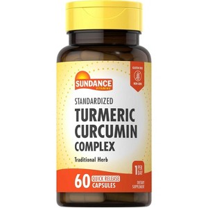 Sundance Vitamins Turmeric Curcumin Complex Antioxidant Support, 60 Ct - 1 of 4