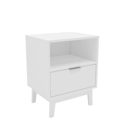 Victoria 1 Drawer Nightstand - Polifurniture