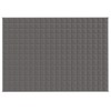 VidaXL Weighted Blanket Gray 55.1 in.x78.7 in. 22 lb Fabric - 3 of 4