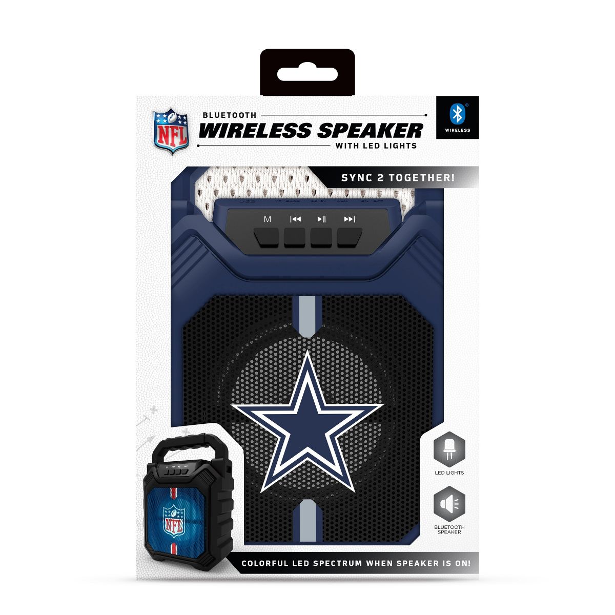 SOAR NFL Shockbox XL Wireless Bluetooth Speaker - thumbnail 2