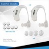 MEDca Behind the Ear Sound Amplifier, BTE Hearing Ear Amplification Device and Digital Sound Enhancer PSAD for the Hard of Hearing, Noise Reducing - 4 of 4