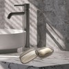 Unique Bargains Double Layer Soap Dish with Cover 5.51"x4.13"x2.52" 1 Pc - 2 of 4