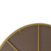 GlasFlength Decorative Wall Mirrors 38.19 Inch Bathroom Mirror Modern Wall Decor, Unique Style, for Entryway, Bedroom,Living Room, Washroom, Gold - 3 of 4