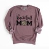 Simply Sage Market Women's Graphic Sweatshirt Basketball Mom Colorful Black - 3 of 4