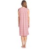 Casual Nights Women's Floral Embroidered/Lace Trim Sleeveless Nightgown - 4 of 4
