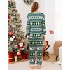 PATPAT Christmas Family Pajama Set, Gingerbread Striped Pajama Set - 4 of 4