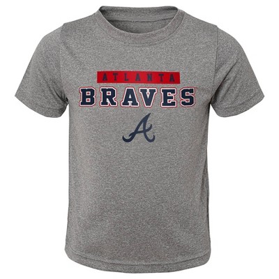 MLB Atlanta Braves Toddler Boys' 3pk T-Shirt - 2T