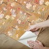 RoomMates Yoga Goddesses Brown Peel and Stick 1pc Wallpaper - 2 of 4