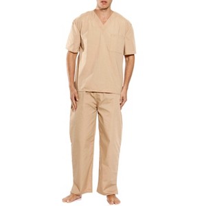 33300M-Red-S Tropi Unisex Scrub Sets Medical Scrubs Mens Scrubs - 1 of 3