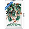 Trends International NBA Boston Celtics - 2024 NBA Finals Champions Framed Wall Poster Prints - 3 of 4