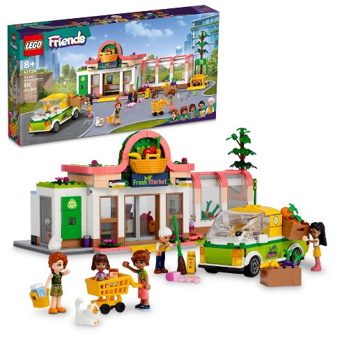 geeuwen Oorlogszuchtig Bloeien Lego Friends Organic Grocery Store Toy Shop With Truck 41729 : Target