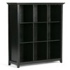 NicBex Bookcases for Living Room Modern 44" H 8 Multi Sized Cube Bookcase Storage Wood Bookshelves with Tapered Legs for Office Home - 3 of 4