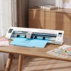VEVOR Cutting Machine, Automatic Edge Detection Vinyl Cutter Machine with Two Types of Blades, Compatible with Multiple File Formats, White - 2 of 4