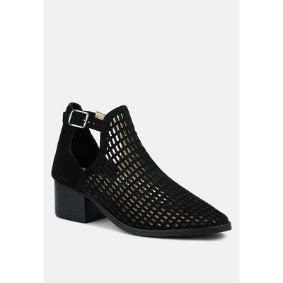 Rosalyn Block Heeled Cut Out Sandal