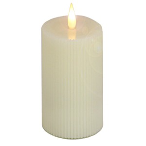 11" HGTV LED Real Motion Flameless Ivory Candle Warm White Lights - National Tree Company - 1 of 4