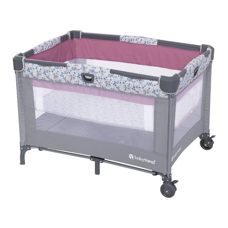 Baby Trend Nursery Den Playard with Rocking Cradle, 4 of 16