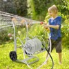 VEVOR Hose Reel Cart, Hold Up to 200 ft of 5/8 in Hose (Hose Not Included), Garden Water Hose Carts Mobile Tools with Wheels,Silver - 2 of 4