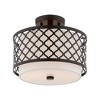 Livex Lighting Arabesque 2 - Light Semi-Flush Mount in  English Bronze - image 4 of 4