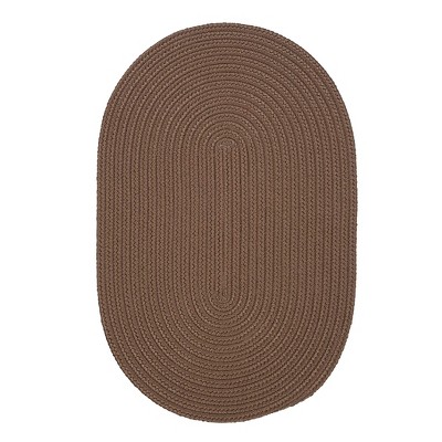 Colonial Mills Barataria Braided Rug, Cashew 2x11, Oval Shape