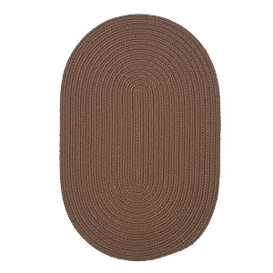 Colonial Mills Barataria Braided Rug, Cashew 4x7, Oval Shape - 1 of 4