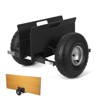 Slab Dolly with 10" Rubber Inflatable Tires,Panel Dolly 600 Lbs Capacity,Adjustable Drywall Mover for Drywall Sheets Door Transport All Terrain - 2 of 4