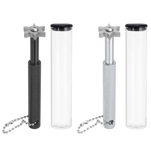 Unique Bargains Portable Alloy Steel Ergonomic Design 6 Heads Golf Club Sharpener Black 2 Pcs - 1 of 4