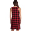 Just Love Sleeveless Nightgown for Women- Lightweight, Comfortable Sleepwear with Stylish Design - 3 of 3